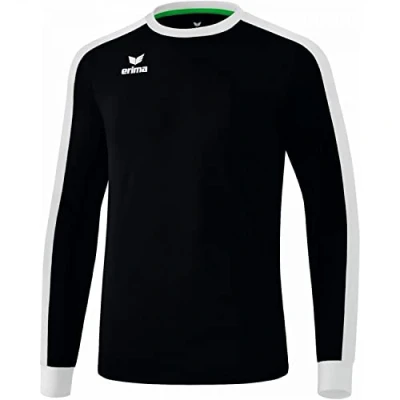 Imagen de Erima Retro Star Maglietta da Uomo, T shirt, 3142106, nero/bianco., S