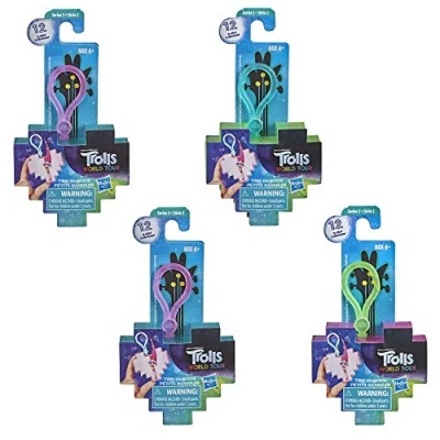 Imagen de Trolls Pack 4 Figuras Mini Bailarines (Hasbro E4218EU4)