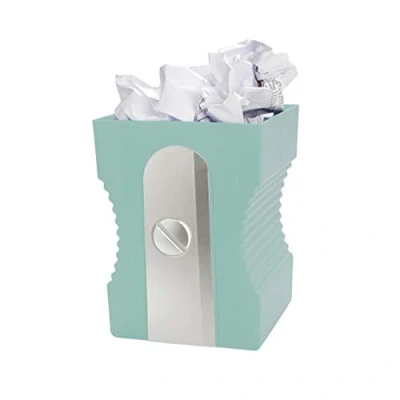 Imagen de Balvi Papelera Sharpener Color Azul Cielo de Reciclaje Complemento Ideal para tu Zona EST