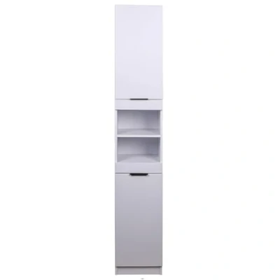 Imagen de Shally Dogan Mueble Columna, Madera de ingeniería, Color Blanco, 32 x 34 188.5 cm