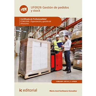 Imagen de gestión de pedidos y stock. COML0309 Organización almacenes (SIN COLECCION)