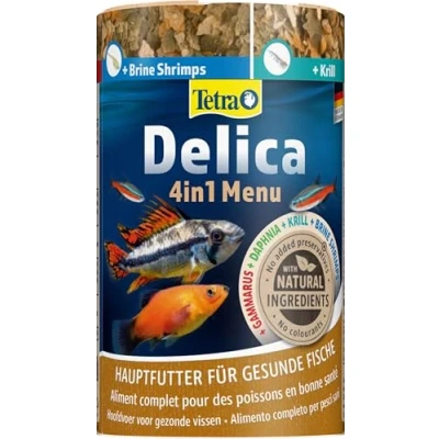Imagen de Tetra Pleco Tablets Alimento rico en nutrientes para peces de fondo herbívoros, lata con 120 pastillas