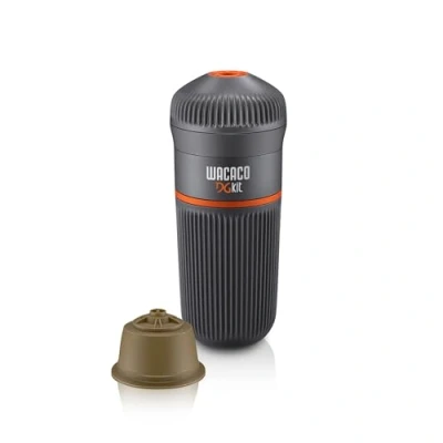 Imagen de WACACO DG Kit, Accesorio para Máquina de Espresso Portátil Nanopresso, Compatible con Cápsulas Café DG, Perfecto Viajes, Camping o Uso Oficina