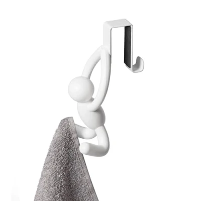 Imagen de Umbra Buddy Gancho para gabinete, juego de 2, Blanco