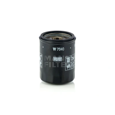 Imagen de MANN FILTER W 7040 Filtro de aceite M 20 X 1.5 6H enroscable HONDA: CIVIC 8, 5 Coupe, Accord 6, MITSUBISHI: OUTLANDER 3, ASX SUV