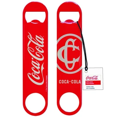 Imagen de Tablecraft CC383 Coca Cola Classic Logo Flat Bottle Opener, Red by