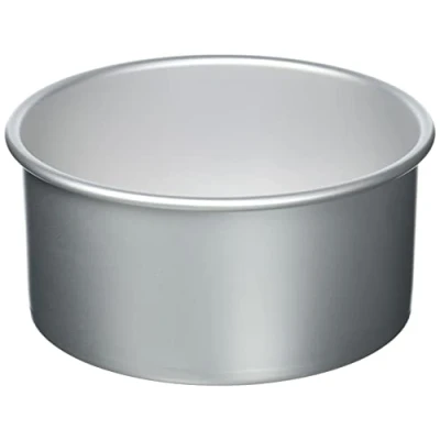 Imagen de Ibili Molde Redondo Recto, Stainless Steel, Argento, 20 x 10 cm