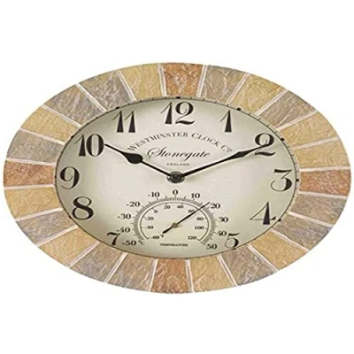 Imagen de Altuna Hermanos 5065030 Reloj jard 38cm pared smart solar stongate pilas
