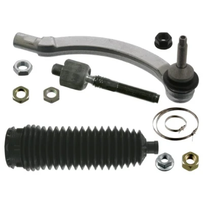 Imagen de FEBI BILSTEIN 40556 Barra de dirección Eje delantero, derecha con tuercas abrazaderas, manguito VOLVO: S60 I, XC70 I Cross Country