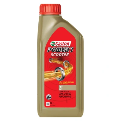 Imagen de Aceite de motor 2T CASTROL POWER 1 SCOOTER 1L