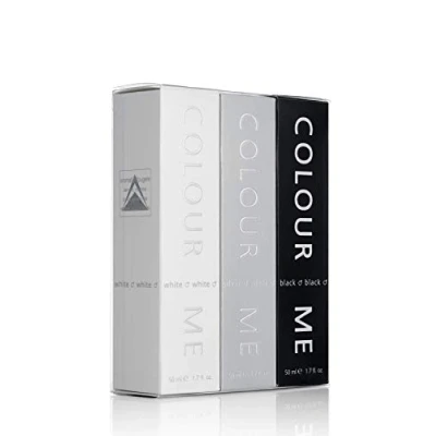 Imagen de Colour Me White/Silver/Black Fragrance for Men 50ml Eau de Toilette, by Milton Lloyd