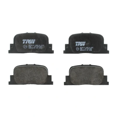Imagen de TRW GDB3278 Juego de pastillas freno no preparado para indicador desgaste TOYOTA: Prius II Liftback