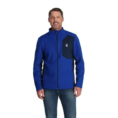 Imagen de Spyder Men&#039;s Bandit Fleece Jacket, Electric Blue, XXL