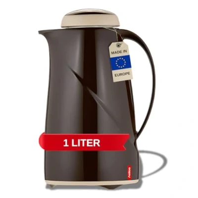 Imagen de Helios Wave plástico vacío Jarra, plástico, Beige, 1.0 Litre