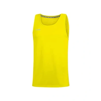 Imagen de JAKO Camiseta de Tirantes para Hombre Run 2.0, Hombre, Anchos, 6075, Amarillo neón, Extra Large