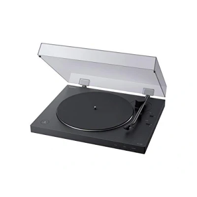Imagen de Tocadiscos Sony PS LX310BT, Bluetooth, 33 y 45 rpm, Ecualizador fonográfico, Negro