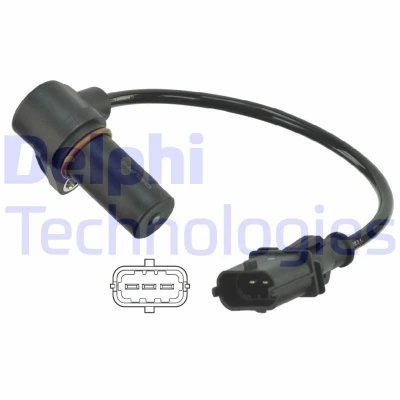 Imagen de DELPHI SS11081 Sensor de Cigueñal 3 OPEL: Astra G CC, H Hatchback, Berlina norauto, oscaro, mister auto