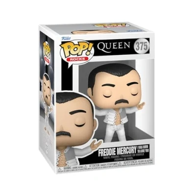 Imagen de Figura Funko Pop! Rocks: Queen Freddy Mercury (I was born to love you), Vinilo, 9 cm