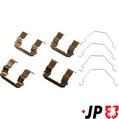 Imagen de JP GROUP 3864002810 Kit de accesorios, pastillas frenos MAZDA: MX 6, Premacy, FORD USA: PROBE 2