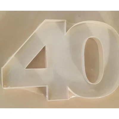Imagen de Caja de números articulada rellenable 40, letras y formas rellenables madera
