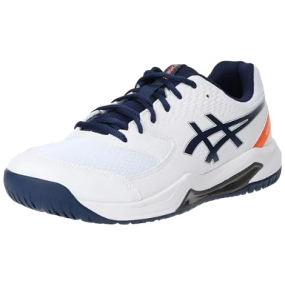 Imagen de Asics Geldedicate 8 Zapatillas de tenis para todas las superficies, Hombre, Talla: 40, White/black Zapatos
