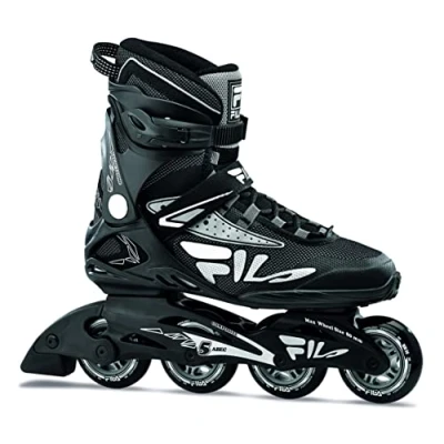 Imagen de FILA SKATES Legacy Comp Inline Skate, Hombre, Black/Grey, 43