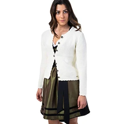 Imagen de Chaqueta para traje regional de mujer en color Blanco (Original TRACHTL) 38