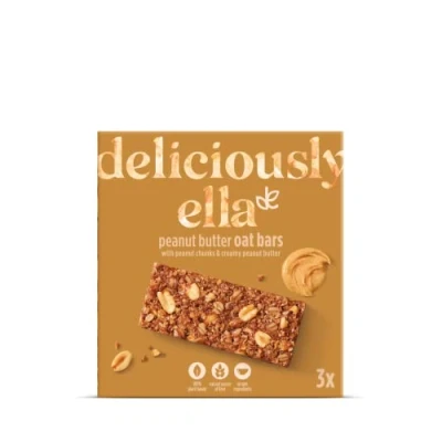 Imagen de Deliciously Ella Barras de avena con mantequilla cacahuete MULTI SINGLE