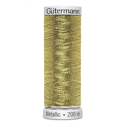 Imagen de Gutermann Sulky hilo de para máquina coser metálico 200 M 7004 por bobina
