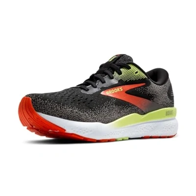 Imagen de Brooks Ghost 16 GTX Zapatillas de running neutras, Hombre, Talla: 42.5, Black mandarin red green Zapatos