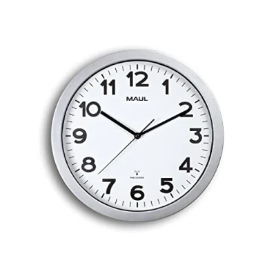 Imagen de MAUL Imán de neodimio 12 x 5 mm diámetro (10 unidades), Imanes para un uso versátil, redondo con diseño elegante y moderno, fuertes placa magnética, cinta plata