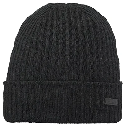Imagen de Barts Wilbert Turnup Gorro de invierno, Negro , Talla única