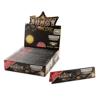 Imagen de Juicy Jay&#039;s Papel de Liar tamaño King Slim Chocolate 24 librillos