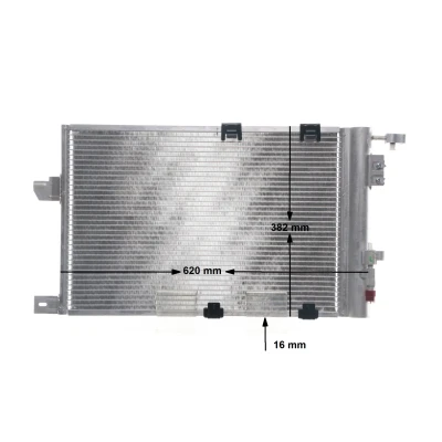 Imagen de MAHLE ORIGINAL AC 339 000S Condensador sin secador 540 OPEL: Zafira A, Astra G CC, Berlina