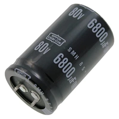 Imagen de Condensador Elko radial 6800µF 80V electrolítico hasta 85C 6800uF de United Chemi Con