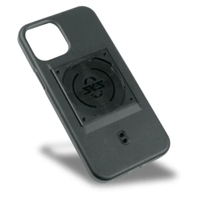 Imagen de SKS Germany COMPIT Cover para iPhone 13 Pro MAX, Funda de teléfono móvil con Dispositivo fijación (Compatible el Sistema COMPIT, plástico 2 componentes Resistente al Desgaste), Negro