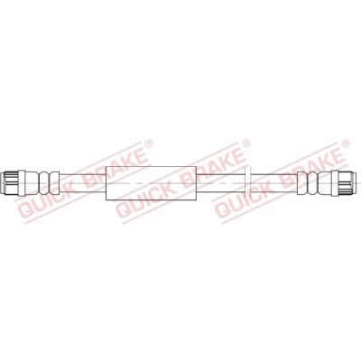 Imagen de QUICK BRAKE 22.319 Latiguillos de Freno 360 M10x1 FIAT: Scudo II, CITROËN: Jumpy II MPV