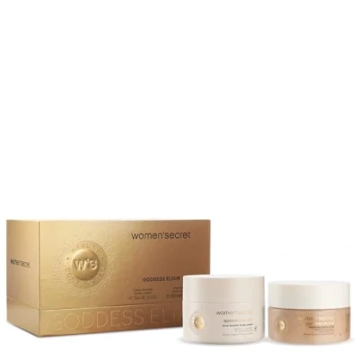 Imagen de Women&#039;Secret Beauty Confidences Goddess Elixir Estuche Regalo de Mujer Pack 2 Piezas Crema Corporal 250ml y Exfoliante 200ml
