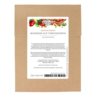 Imagen de Clase de tomates especiales y antiguos Set semillas con 3 cultivares