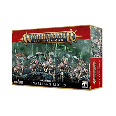 Imagen de Games Workshop Warhammer AoS Gloomspite Gitz Jinetes de Snarlfang