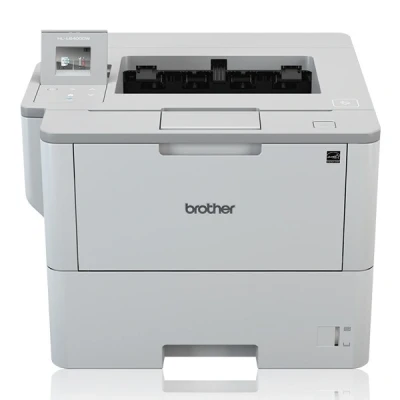 Imagen de Brother HL L6400DW Impresora láser Profesional Monocromo (Bandeja 520 Hojas, 50 ppm, USB 2.0, Memoria de 512 MB, Doble Cara automática, Ethernet, WiFi) Color Blanco