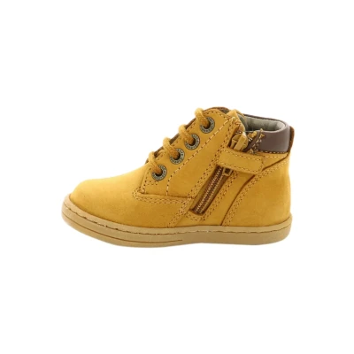 Imagen de Kickers Tackland Botines bajos para niños, Talla: 31, Camel Zapatos