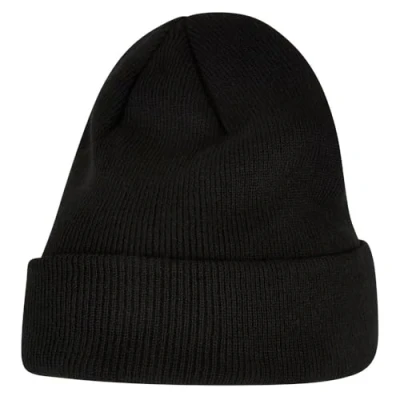 Imagen de Build Your Brand By001 heavy Knit Beanie Gorro de Punto, Negro, Talla única Unisex Adulto