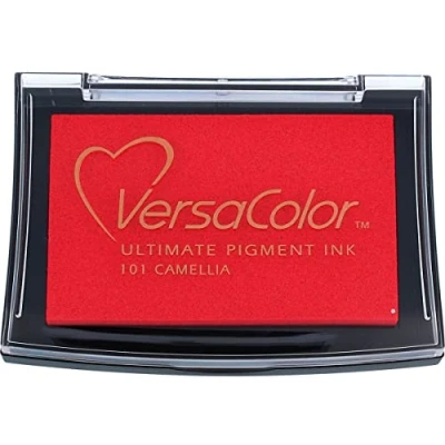 Imagen de Tsukineko Versascolor Camellia Almohadilla de Tinta, Color Rosa, Talla única
