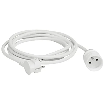 Imagen de Legrand LEG51602 cable alargador de 1 enchufe (2 pines y toma tierra, 10 m)