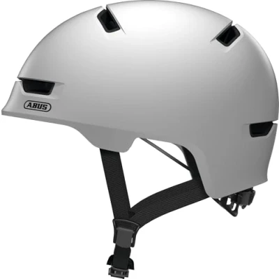 Imagen de ABUS Scraper 3.0 Casco de bicicleta urbana robusto Para el tráfico la ciudad hombre y mujer Blanco, talla L