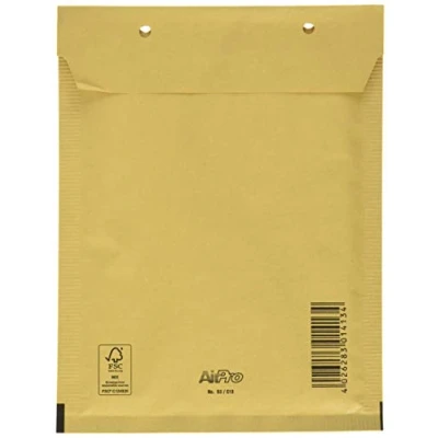 Imagen de Bong AirPro Pack de 100 bolsas acolchadas, Sobres burbuja con cierre adhesivo. 150 x 215 mm. unidades.