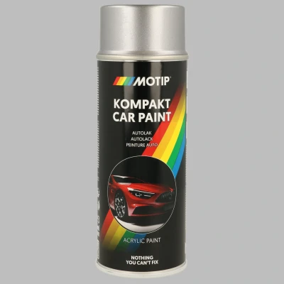 Imagen de MOTIP 55170 Laca combinación vehículo 400ml aerosol negro Kompakt silver metallic 12 ml