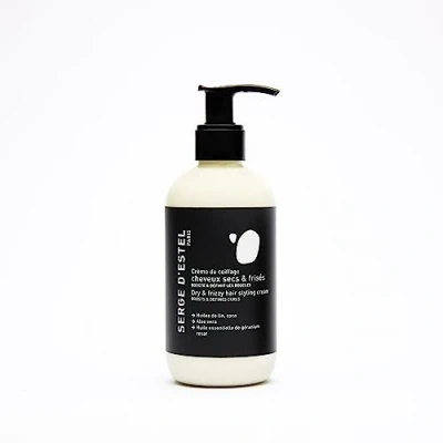 Imagen de Serge d&#039;Estel Paris, Crema de peinado para cabello seco y rizado 200ml Cuidado sin enjuague rizado, 99.5% Natural 100% Vegano