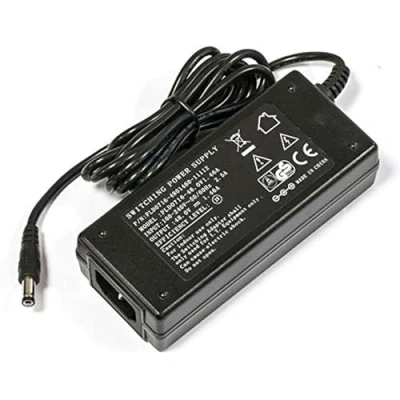 Imagen de Mikrotik 48POW Adaptador e inversor de Corriente Negro Adaptadores Potencia (110 240 V, 48 1,46 A, RB800, Negro, Sector)